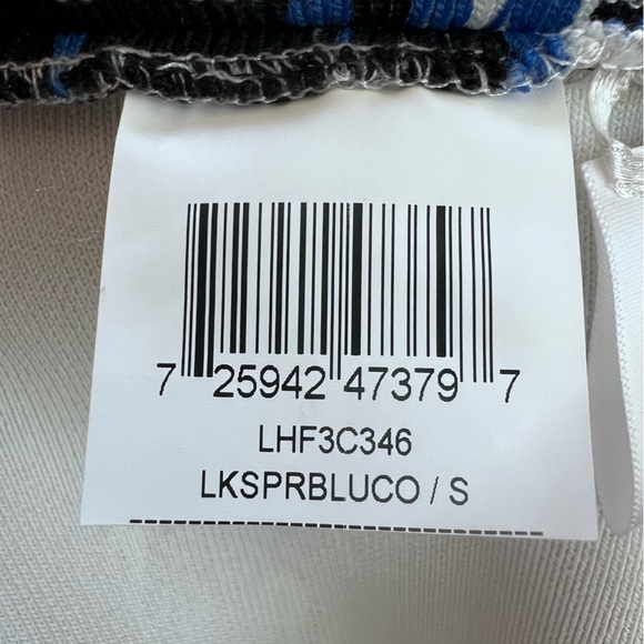 BCBGMAXAZRIA NEW Blue Black Bandage Skirt Size Small NWT - Picture 6 of 8